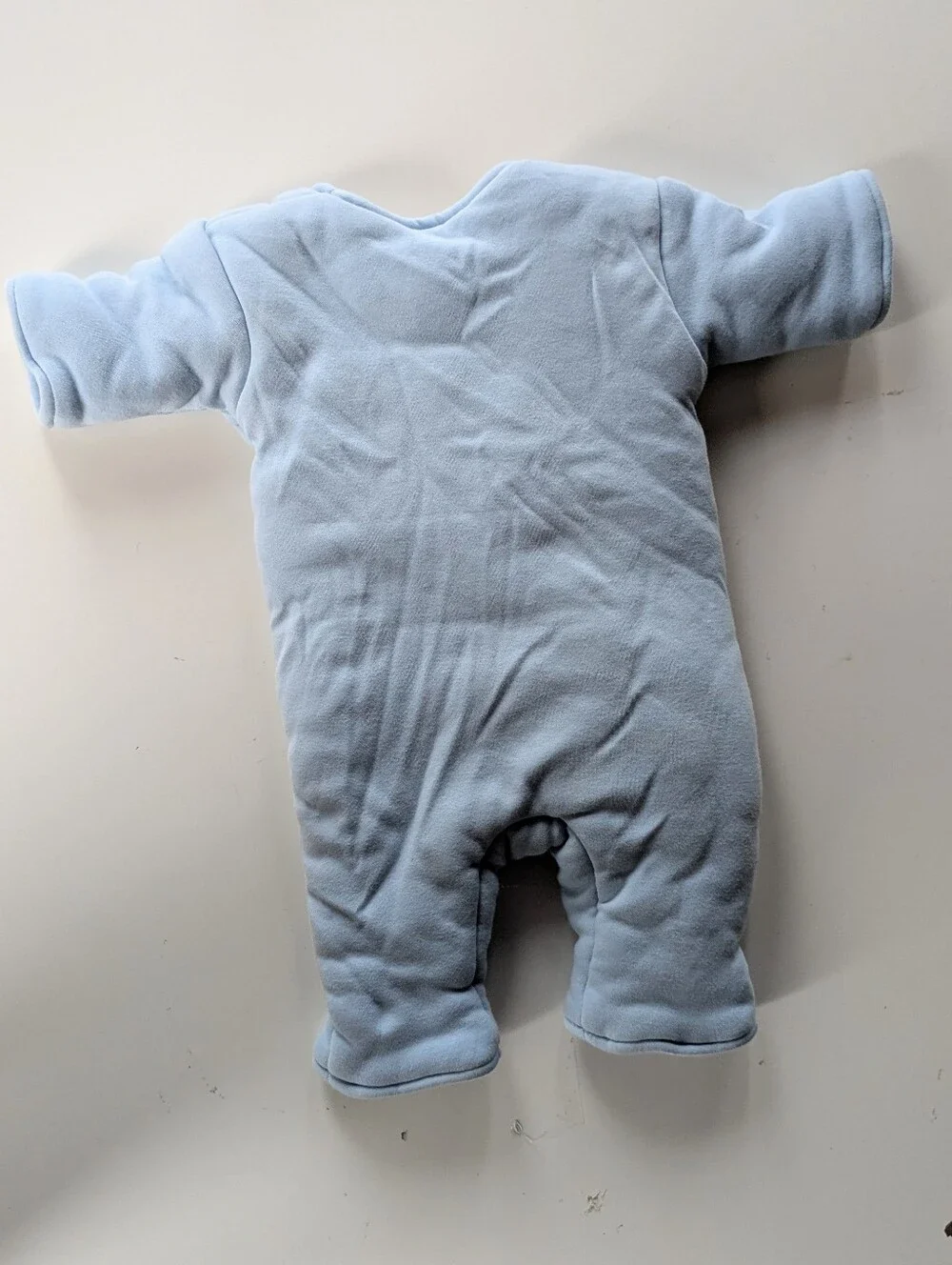 Baby Merlin's Magic Sleepsuit Large 3-6 Months Baby Blue Suit.